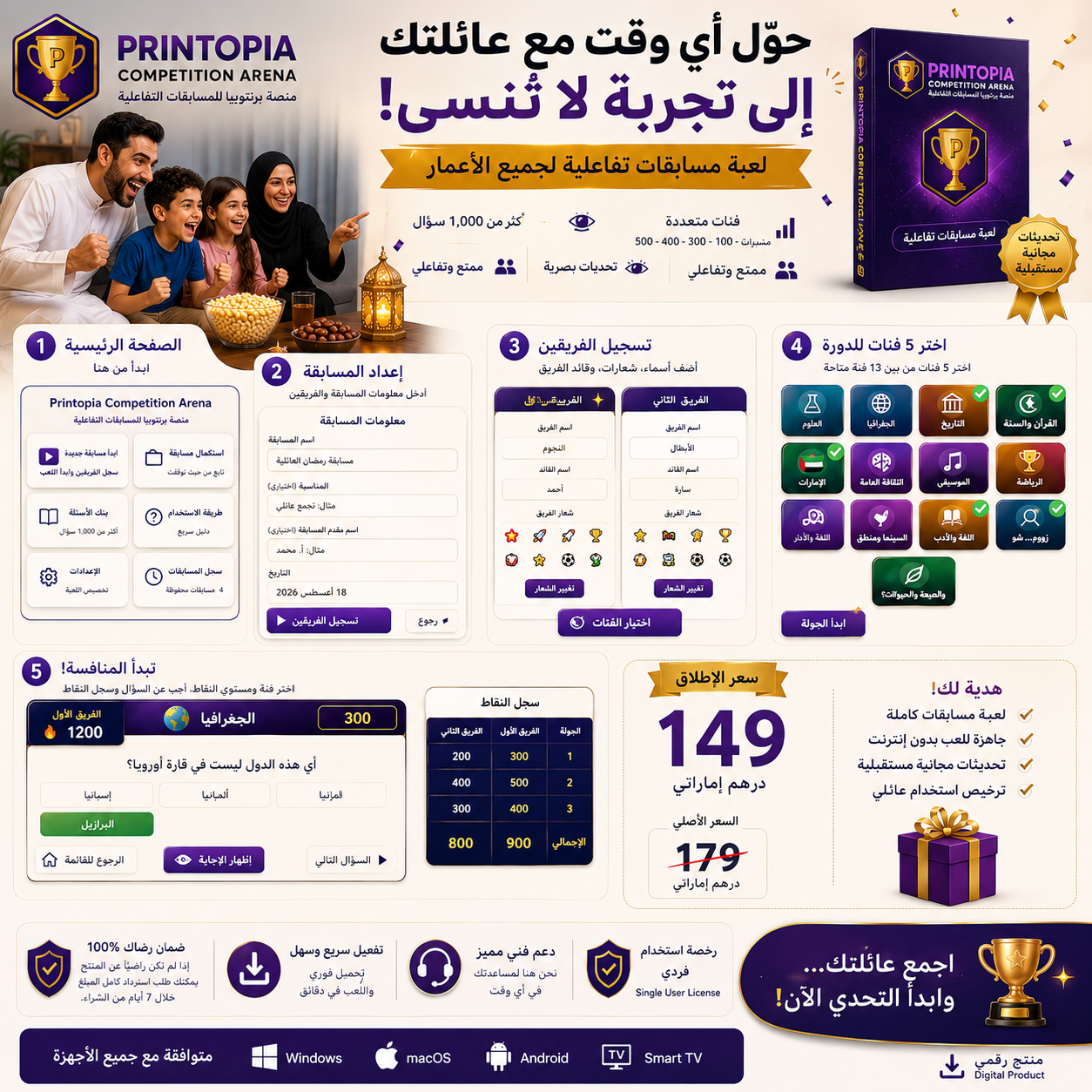 تحدّي برنتوبيا | Printopia Competition Arena